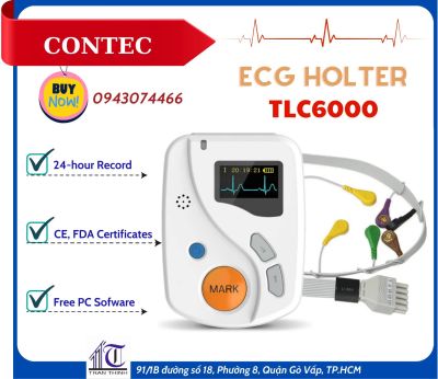 Máy Holter ECG 24h 12 kênh CONTEC