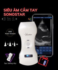 Máy siêu âm cầm tay không dây 3 trong 1
